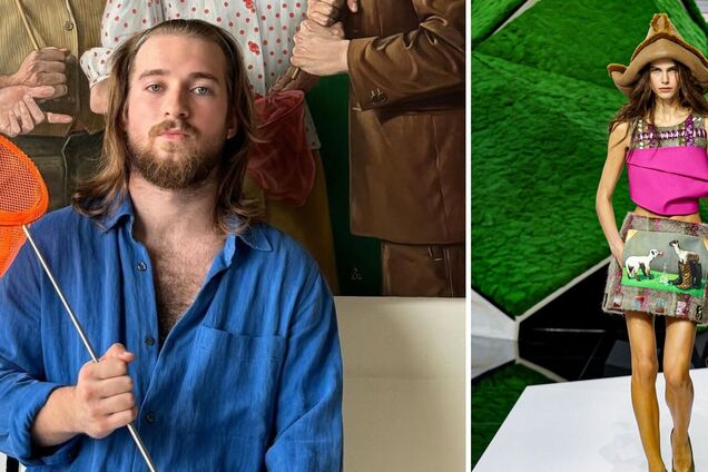 Louis Vuitton переніс картини українського художника на нову колекцію одягу після проросійського скандалу: що з цього вийшло