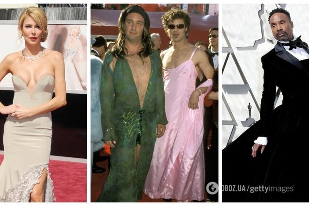 10 найскандальніших образів у історії 'Оскару': від культової сукні Анджеліни Джолі до бікіні під шубою. Фото