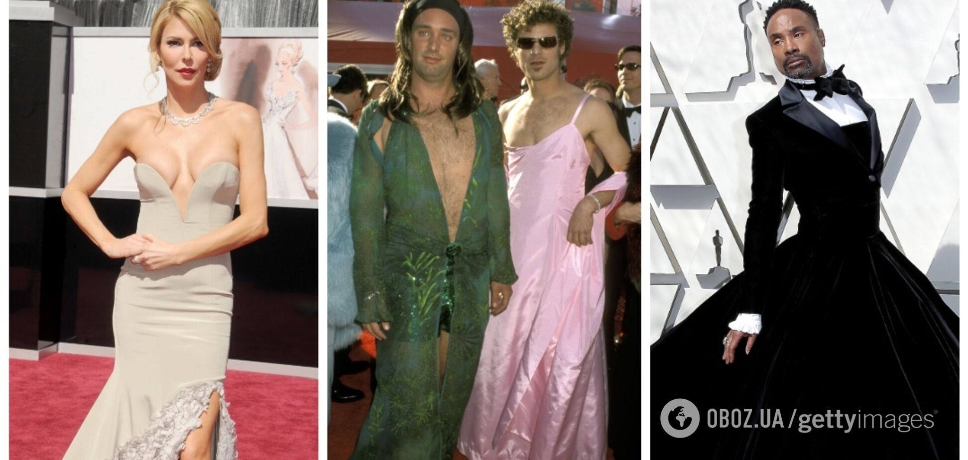 10 самых скандальных образов в истории 'Оскара': от культового платья Анджелины Джоли до бикини под шубой. Фото