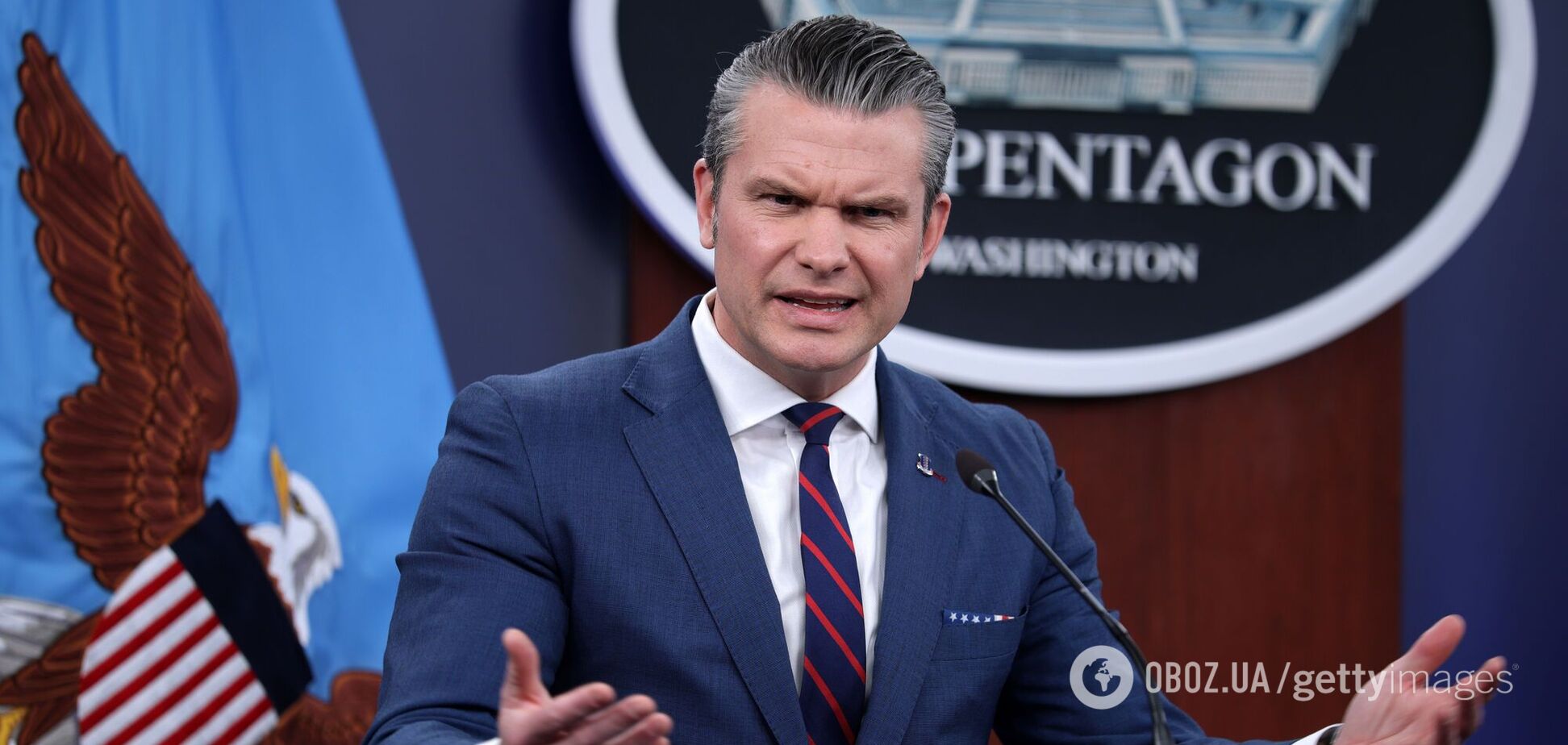 Пентагон заборонив пускати на брифінги фотокореспондентів через 'невдалі' фото Гегсета – WP