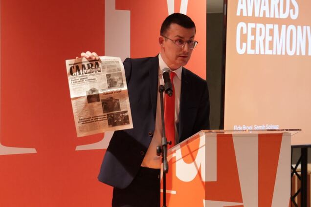 НСЖУ і мережа Центрів журналістської солідарності отримали Премію свободи медіа