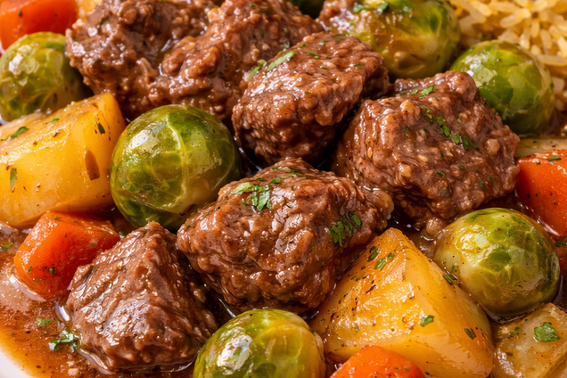 Соковита яловичина з овочами: підійде до будь-якого гарніру