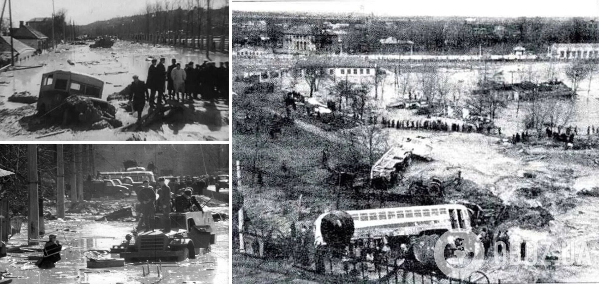 Потік пульпи знищував все на своєму шляху: 65 років тому у Києві сталась Куренівська трагедія. Фото
