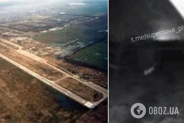 Было более десяти взрывов: в Майкопе атакован военный аэродром 'Ханская'. Видео