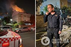 Иран атаковал Израиль баллистикой с кассетным боезарядом: в городах фиксируют пожары. Фото и видео