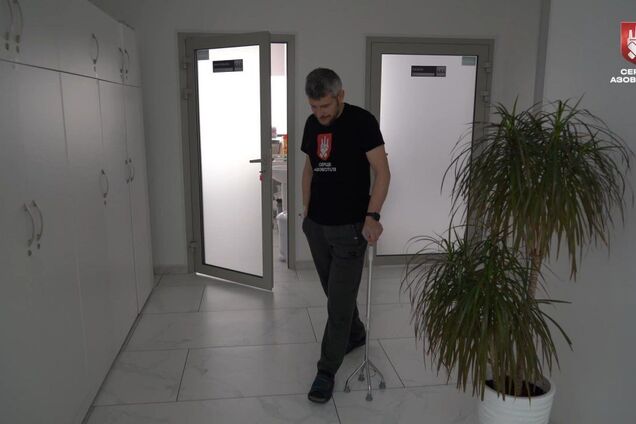 'Сердце Азовстали' помогло с лечением и комплексной реабилитацией защитнику Мариуполя Александру Дутке