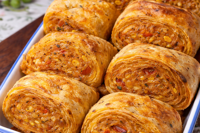 Пісні смажені пиріжки з лаваша: готуються елементарно