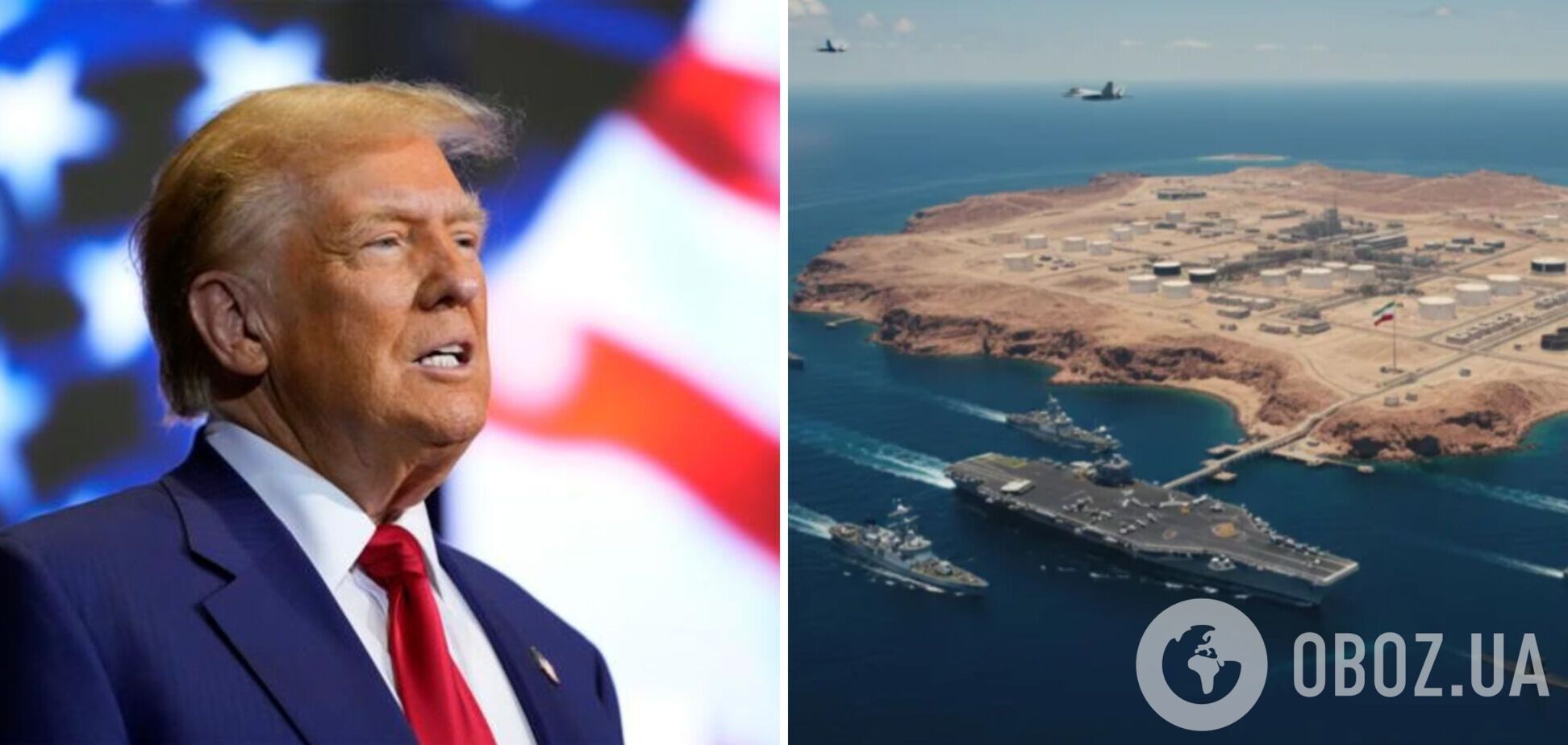 Трамп погрожує ударом по іранському нафтовому острову: оголошено ультиматум