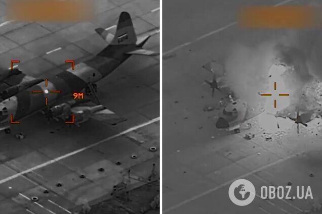 США розсекретили відео ударів по літаках в Ірані: серед 'трофеїв' – російський Іл-76
