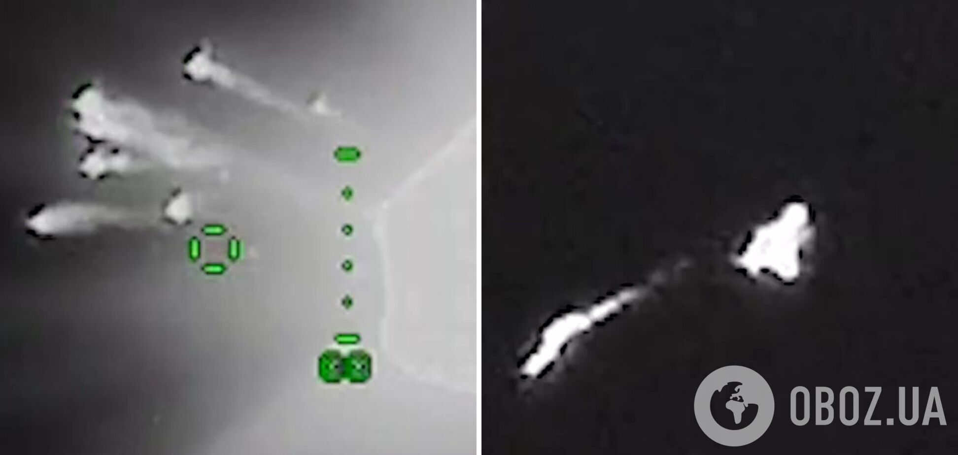 Українські воїни показали, як збивали російські 'Шахеди' під час атаки в ніч на 14 березня. Відео