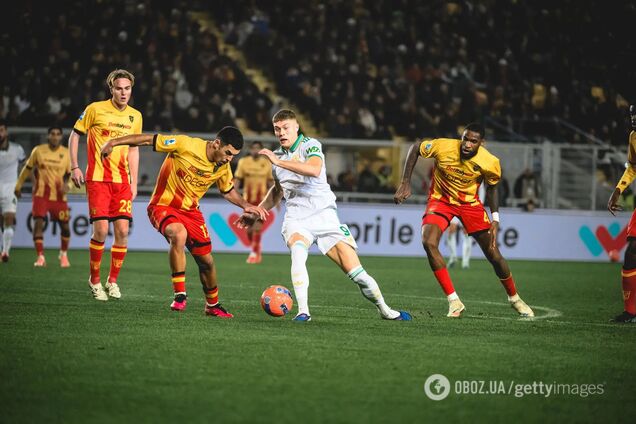 Завершив достроково. На футболісті збірної України поставили хрест в Італії