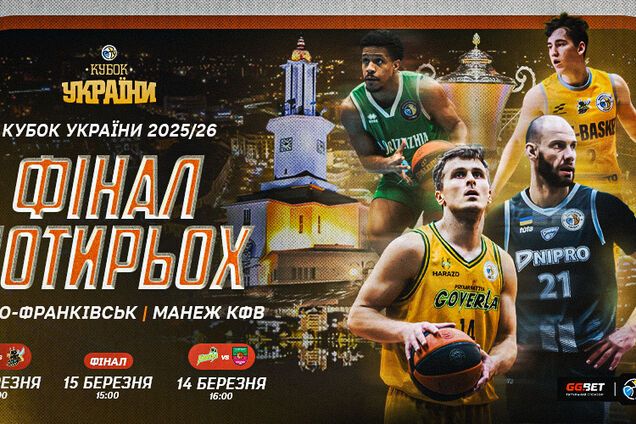 Визначився володар Кубку України з баскетболу-2026