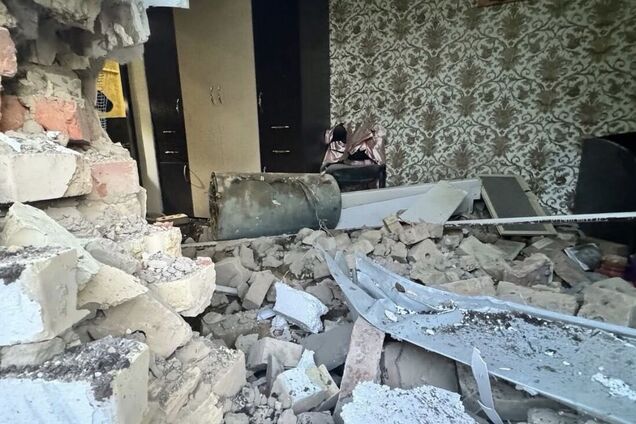 У Василькові бойова частина від ракети Х-101 влетіла прямо в спальню до 19-річної дівчини