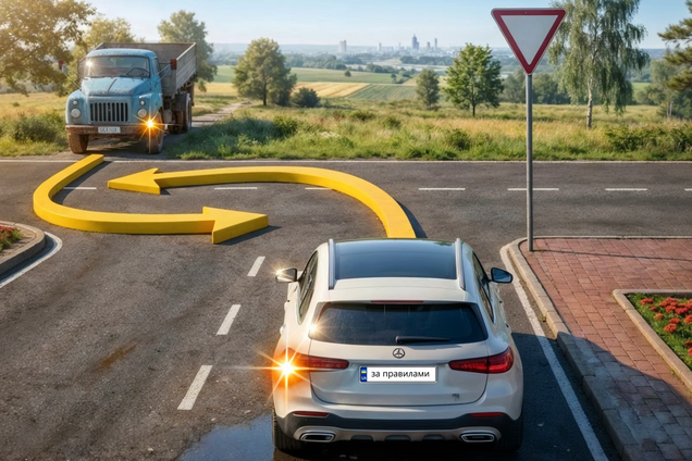 Хто повинен дати дорогу? Тест на знання ПДР