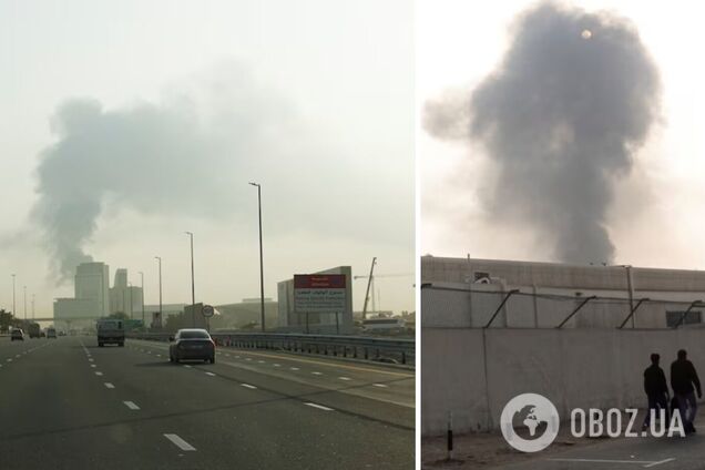 Иранские дроны атаковали Международный аэропорт в Дубае, произошел пожар: авиарейсы приостановили. Видео