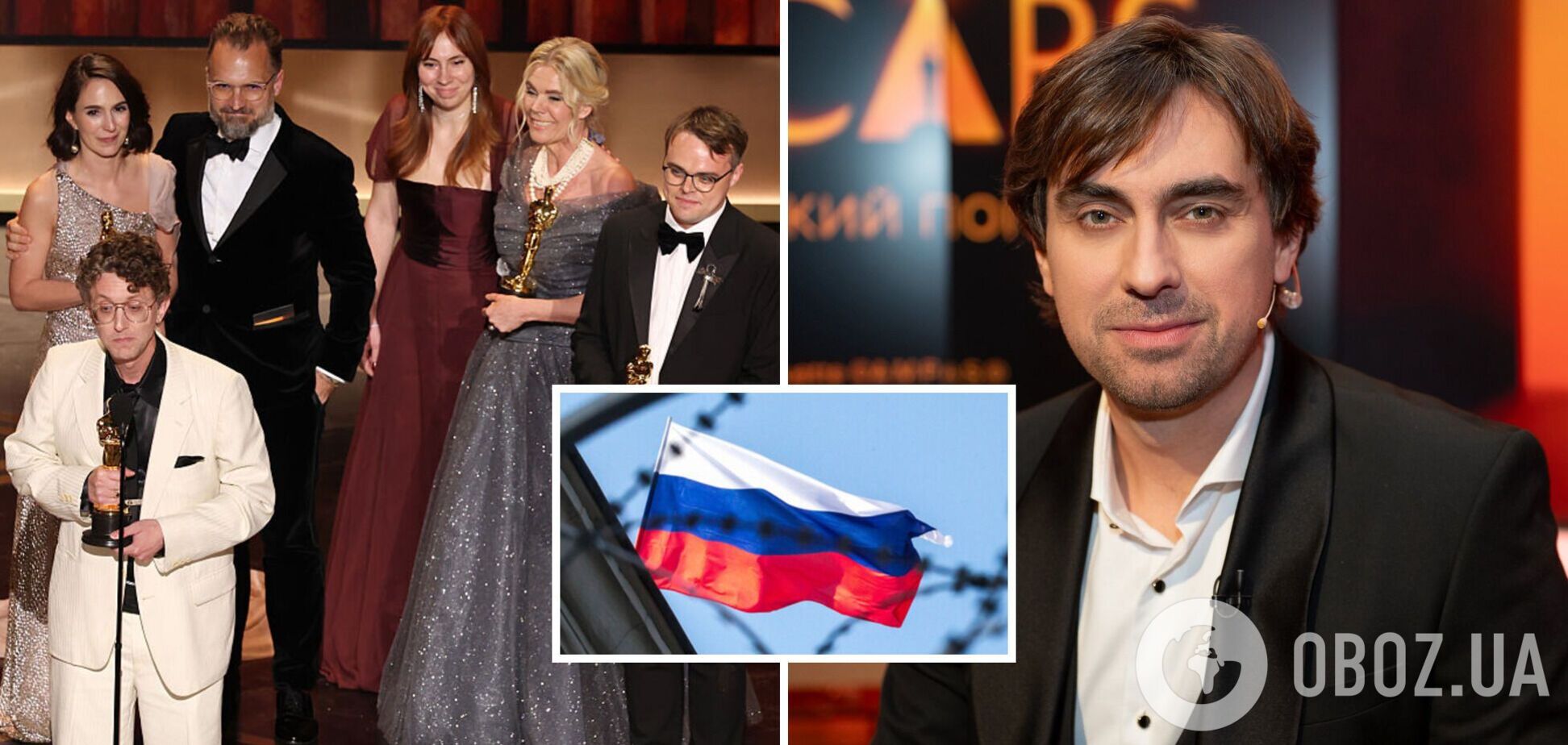 'Матюкатися в ефірі не можна'. Коментатор 'Оскару 2026' Гнатковський не стримав емоцій, коли почув російську мову на премії