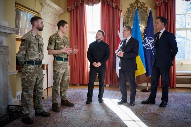 Пріоритет – ППО: Зеленський обговорив зі Стармером і Рютте спільне виробництво зброї