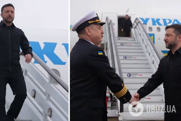 Зеленський прибув до Лондона: заплановано зустрічі з Чарльзом ІІІ, Стармером і Рютте. Відео і всі подробиці