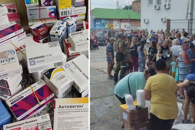 Оккупанты завозят в Херсонскую область наркотики под видом гуманитарной помощи