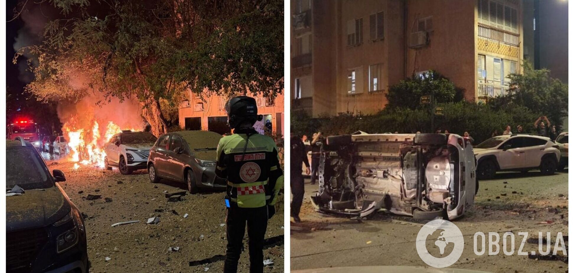 Иран нанес удар по Израилю ракетой с кассетными боеприпасами: погибли супруги