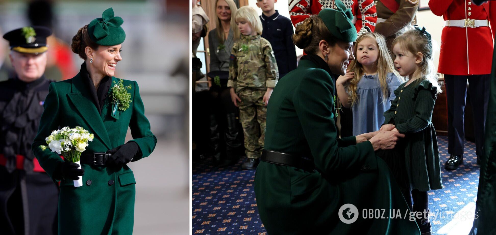 Кейт Миддлтон стала звездой соцсетей из-за милого инцидента с 3-летней фанаткой, которая повисла на ней. Видео