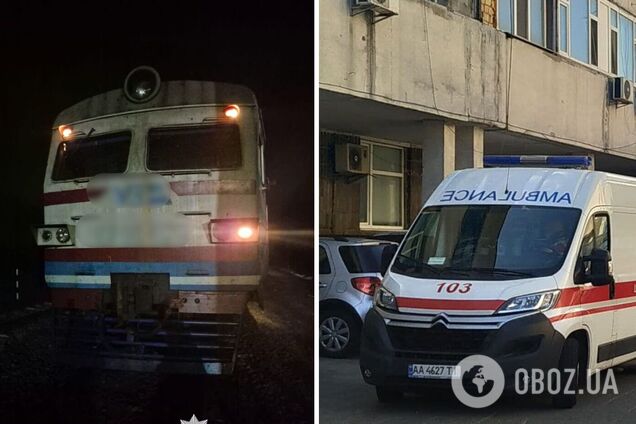 На Киевщине поразило током 13-летнего парня, который катался на крыше электрички. Подробности и фото