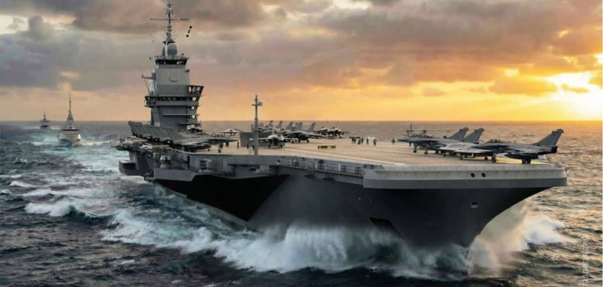 'Дух опору': Макрон оголосив назву і вартість нового гігантського атомного авіаносця Франції