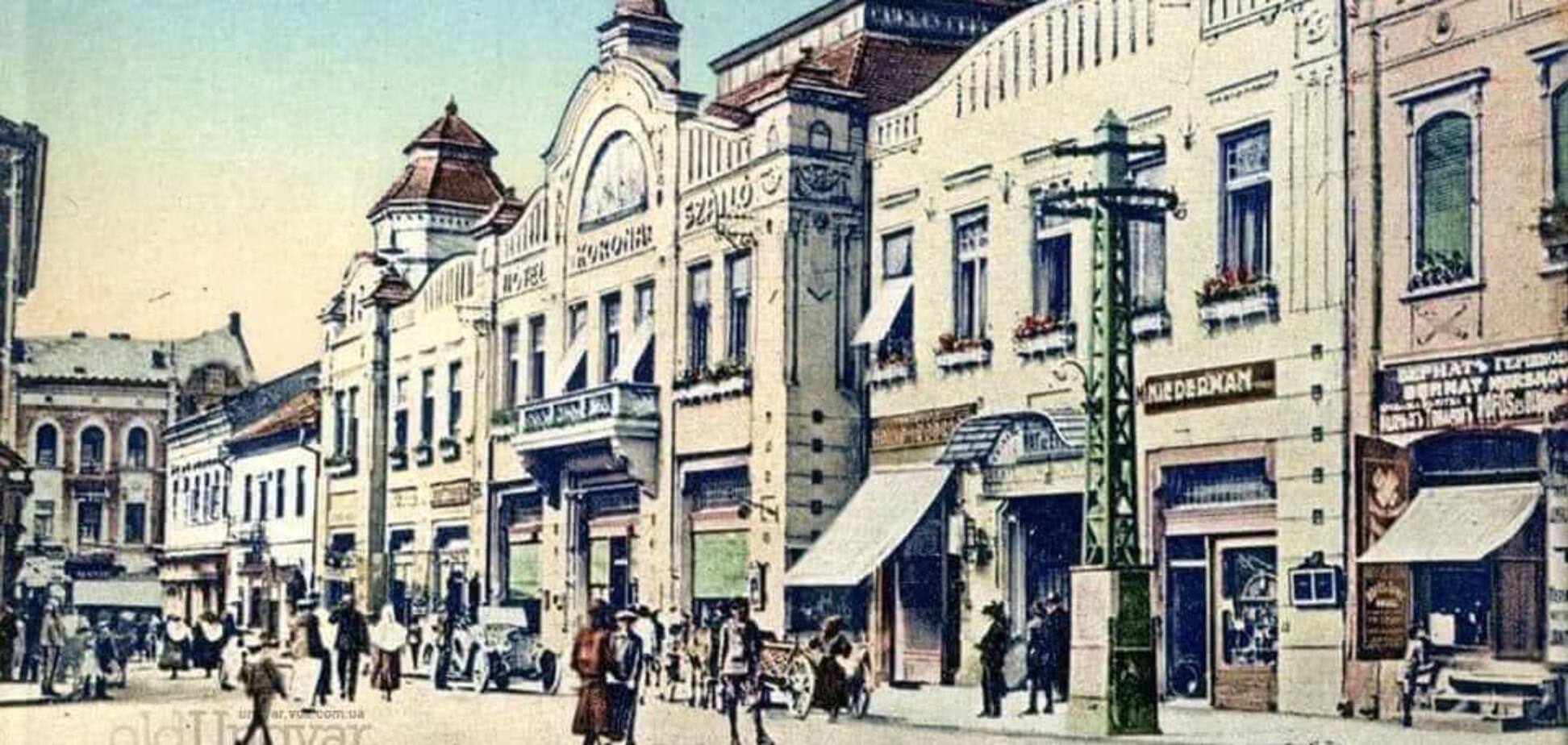 Ужгород століття тому: в мережі показали історичні фото