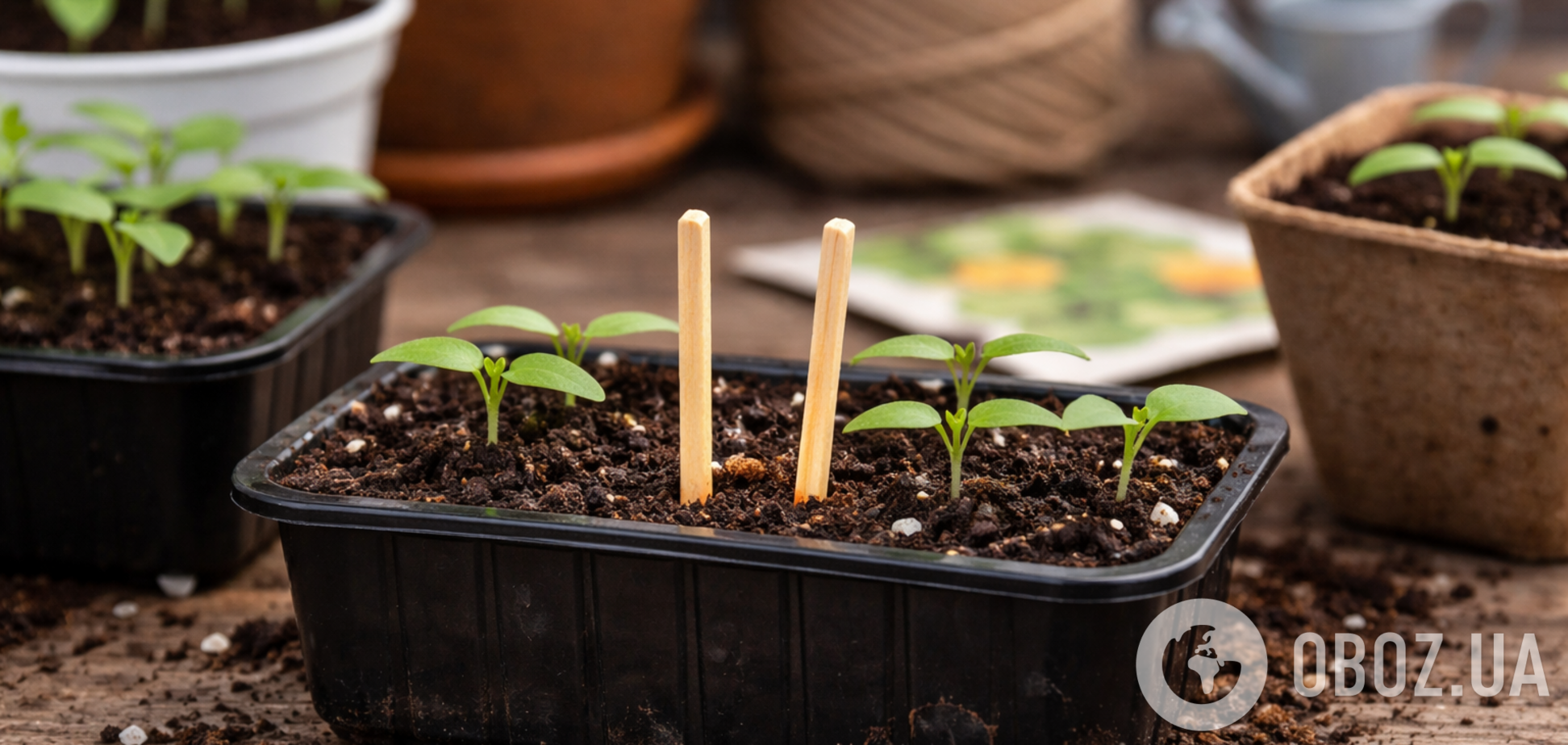 Навіщо класти сірники у розсаду: забутий трюк