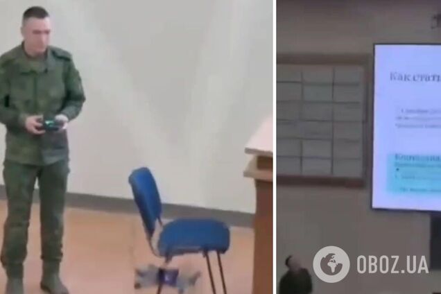 'Что-то пошло не так': в России военные пришли в вуз вербовать студентов на войну и эпически оконфузились. Видео