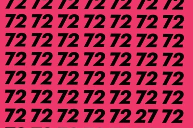 Знайдіть зайве число: головоломка на уважність