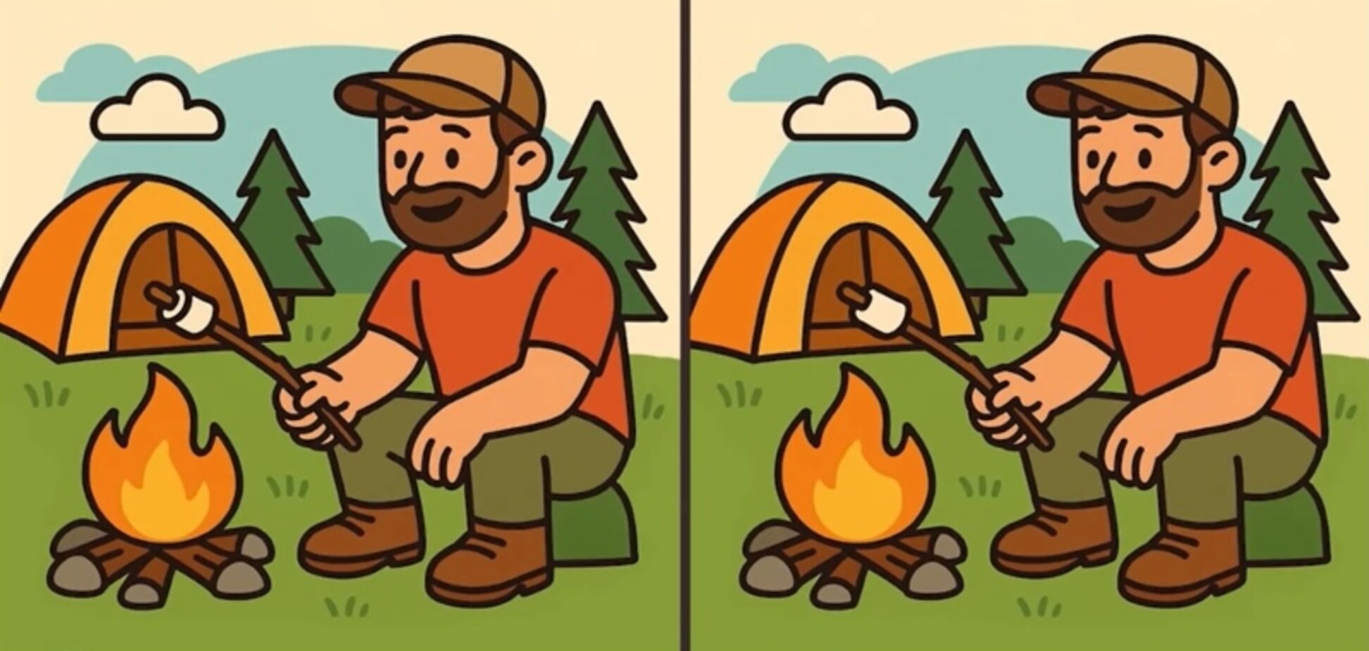 Найдите 3 отличия: справятся только самые внимательные