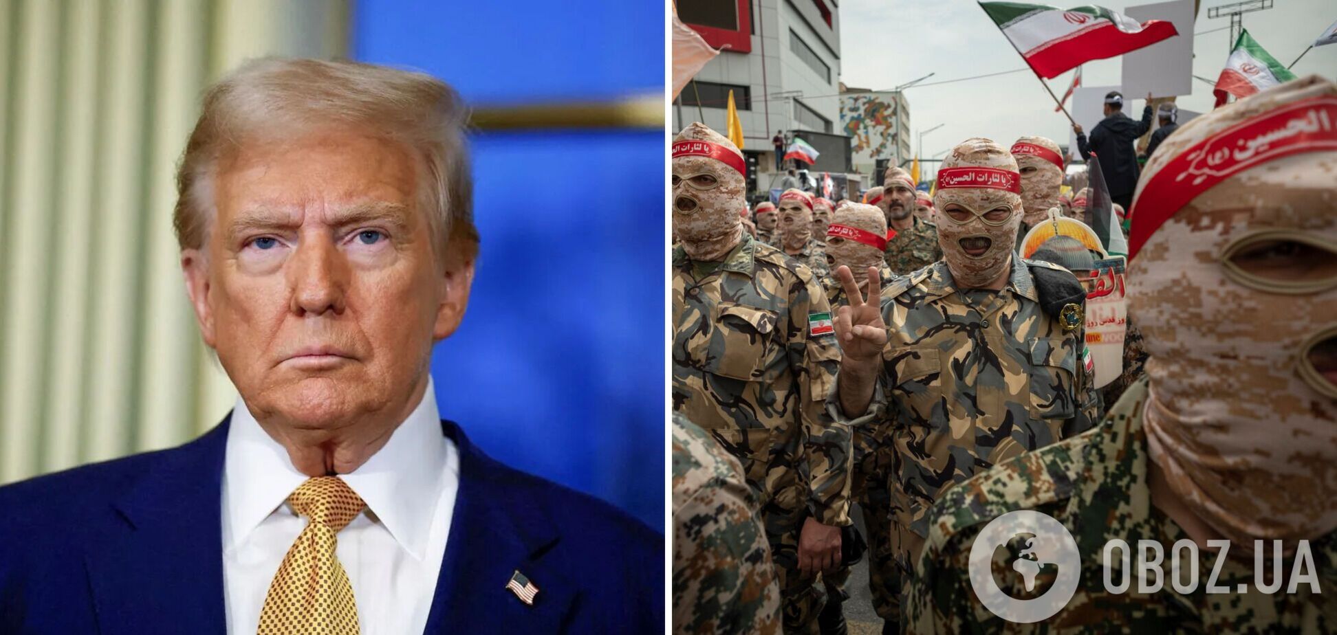 'Мы поразили сотни целей': Трамп призвал войска Ирана сложить оружие