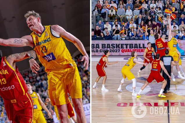 Натяк на трилер в матчі України та Іспанії і провал в кінцівці: команда Багатскіса програла у відборі до ЧС з баскетболу