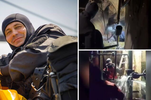 Порятунок ТЕЦ Києва після обстрілу РФ: у ДСНС показали унікальні кадри роботи водолазів-саперів. Відео