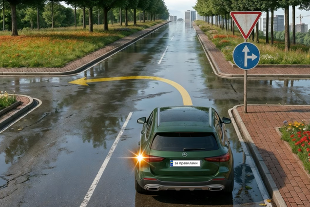 Чи дозволений поворот ліворуч? Завдання для водіїв