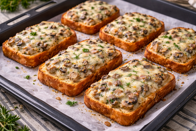 Вкусные горячие бутерброды с грибами и сыром: делимся бюджетным рецептом