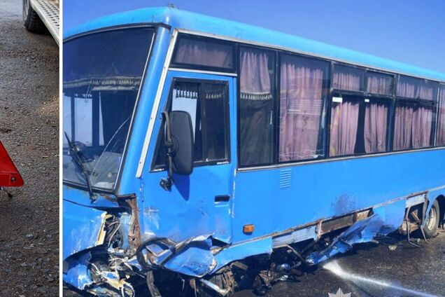 Під Києвом зіткнулись легковик та маршрутка: є загиблий, серед постраждалих – підліток. Подробиці та фото