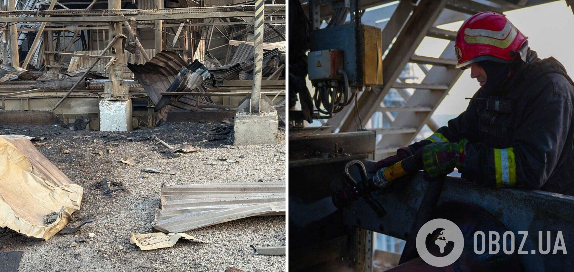 В Одесской области в результате атаки РФ повреждены коммерческие суда, есть раненые. Фото