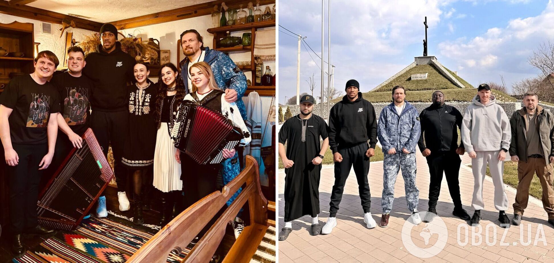 З'явилося відео, що Усик змусив робити Джошуа, який вперше приїхав до України