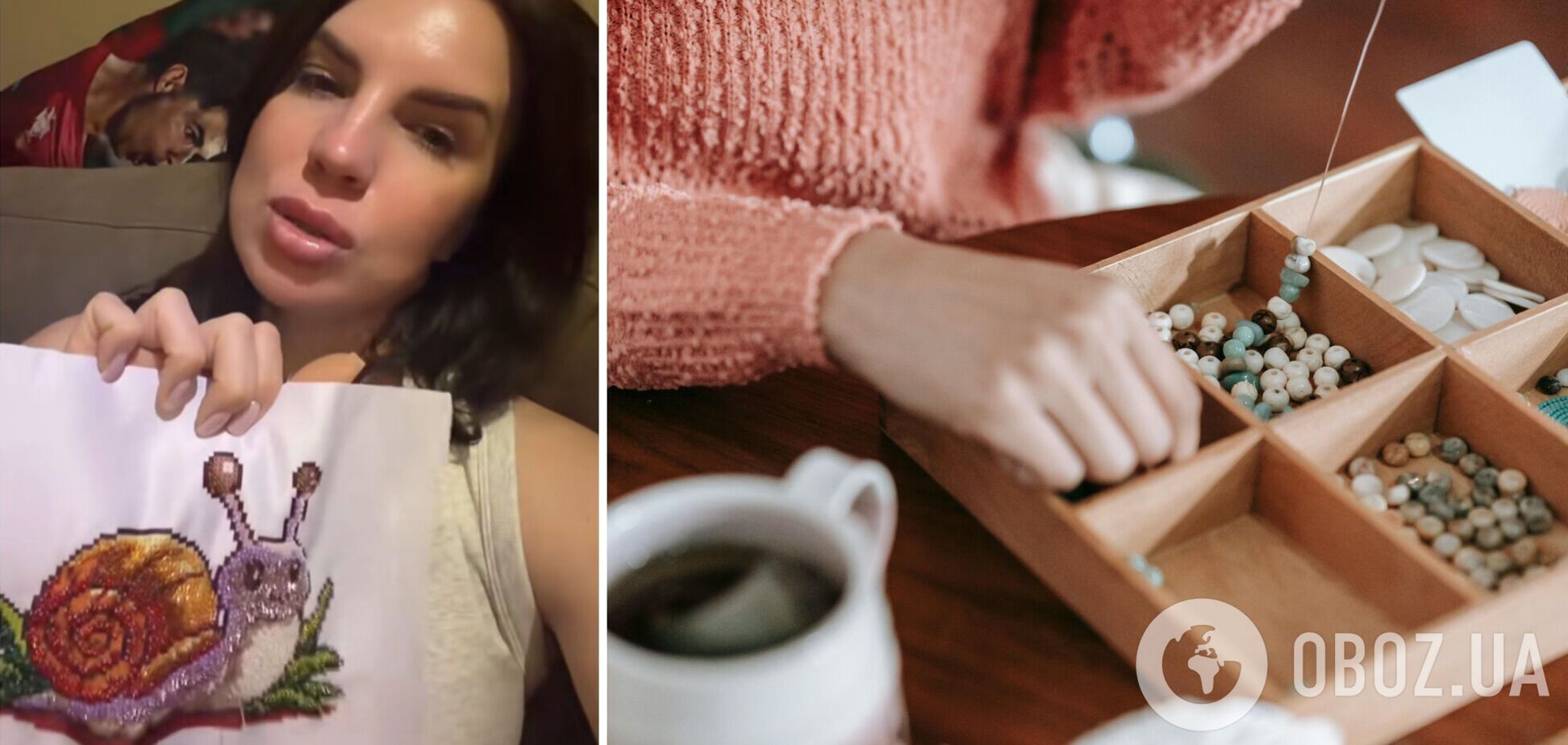 'Как учительница технологий ставлю вам 12 до 11 класса!' Сеть рассмешило видео мамы, которая вышила улитку вместо сына-школьника