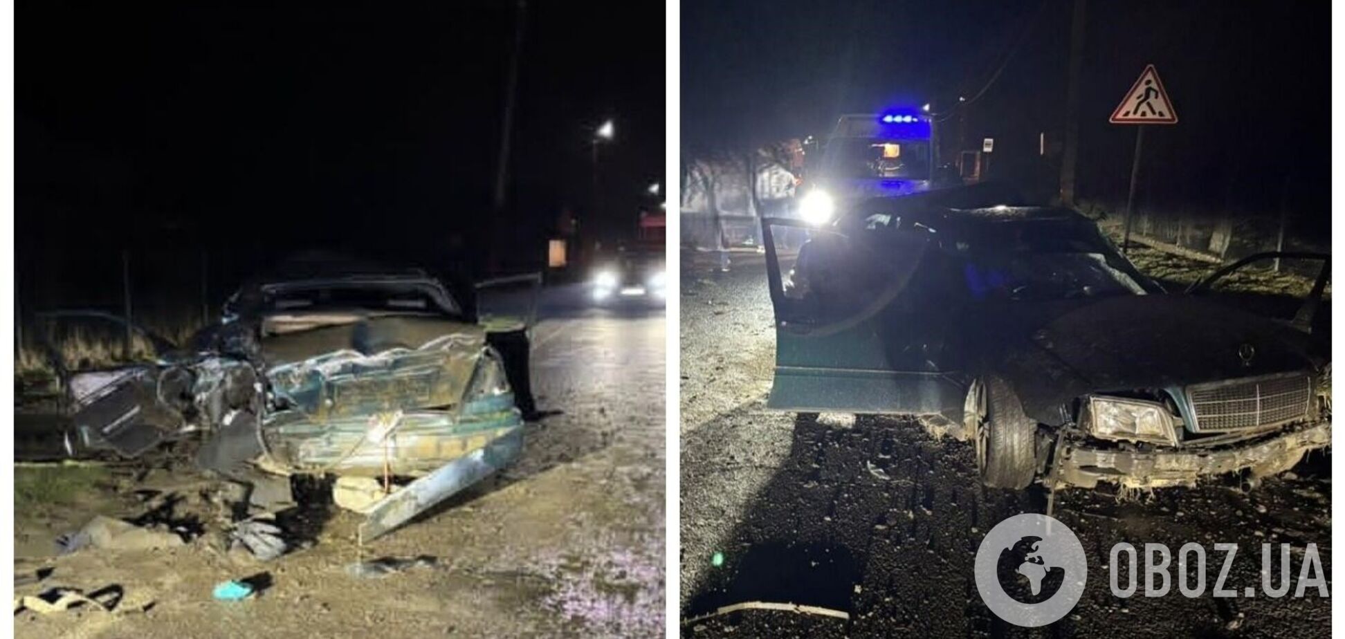 На Львівщині авто злетіло в кювет і збило на смерть двох пішоходів: деталі трагедії. Фото