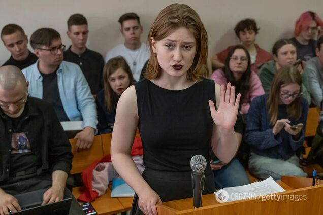 В России вышла на свободу активистка, которую осудили за стихи Шевченко и критику войны против Украины