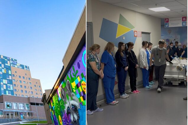 У столичному 'Охматдиті' медики провели коридор пошани для 13-річного Івана, який став посмертним донором