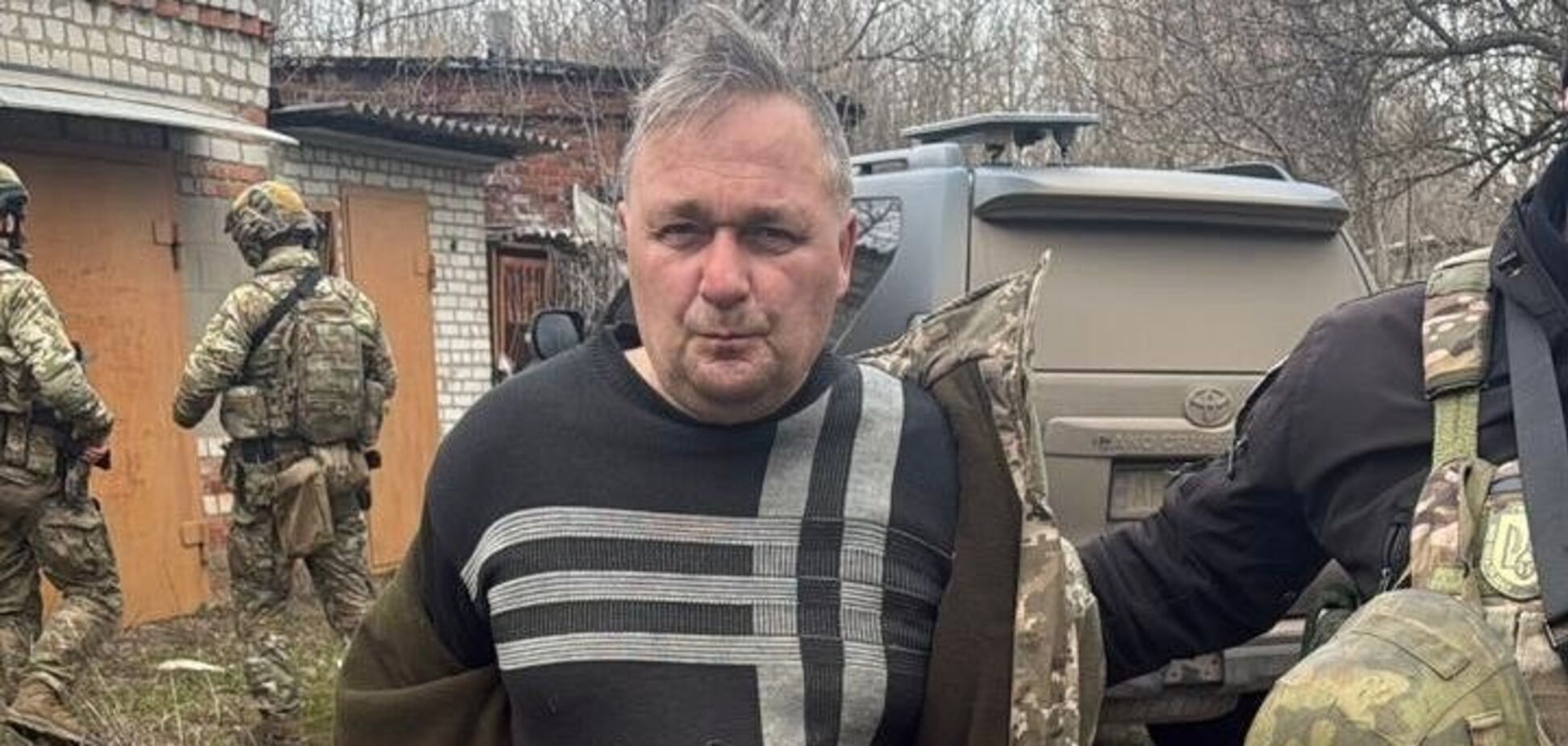 У Слов'янську затримали підозрюваного у СЗЧ, який стріляв у поліцейських. Фото