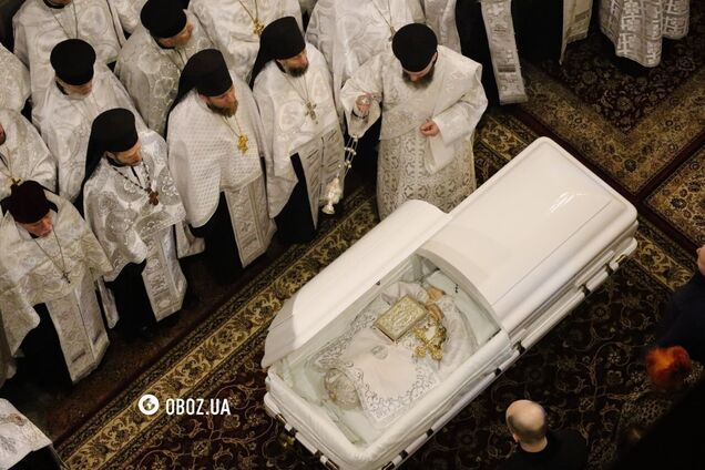 'Отошла эпоха': в Киеве проходит церемония прощания с патриархом Филаретом. Видео