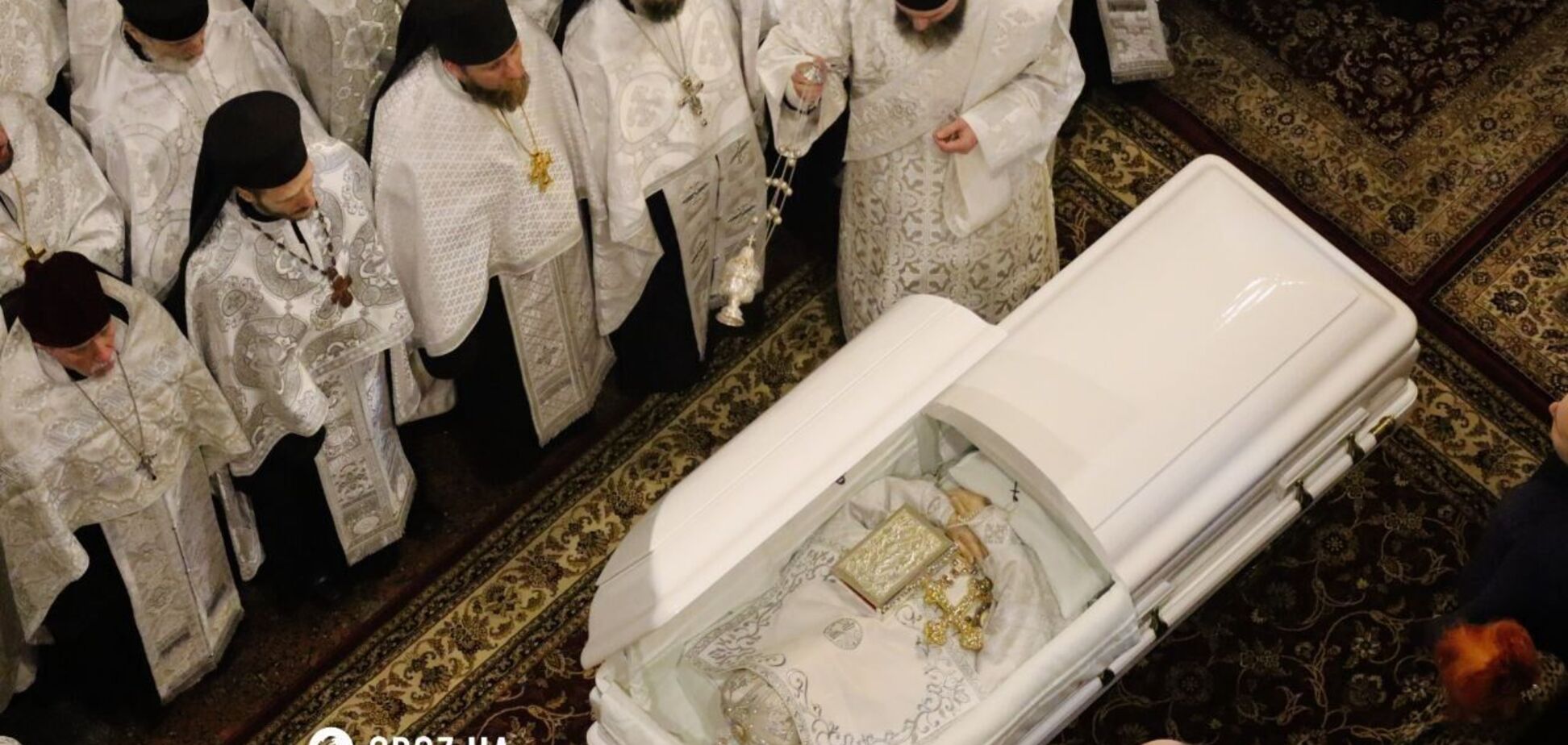 'Отошла эпоха': в Киеве проходит церемония прощания с патриархом Филаретом. Видео