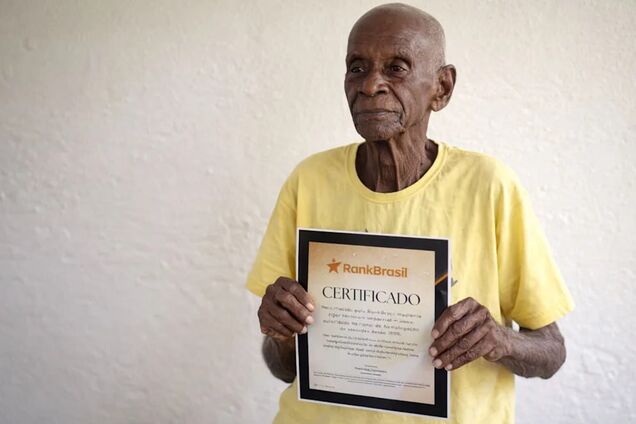 Курить і п’є каву у 118 років: у Бразилії випадково знайшли найстарішу людину планети