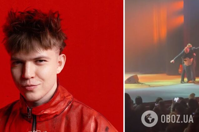 'Смарагдове небо' ударило в голову': на концерте DREVO на сцену вылез мужчина с голым животом. Видео