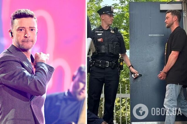 'Сделайте мне одолжение': в сети показали, как пьяный Тимберлейк пытался договориться во время ареста. Видео